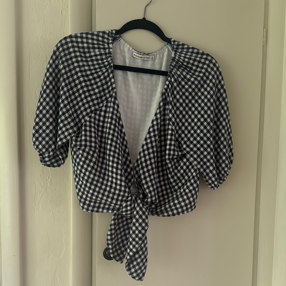 Summer Gingham top